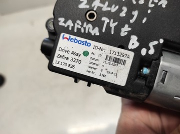 OPEL ZAFIRA B 05- MOTOREK ROLETA STŘEŠNÍHO OKNA 13170836