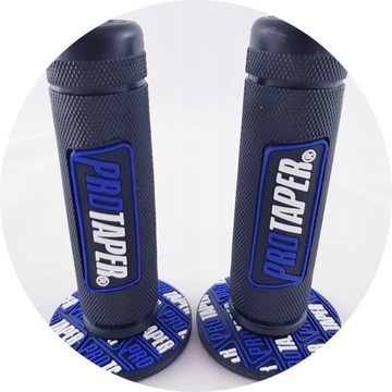 РЫЧАГИ С КРЕСТОВОЙ РУЧКОЙ PROTAPER МОТОЦИКЛ ВЫСОКОГО КАЧЕСТВА СИНИЙ И ЧЕРНЫЙ