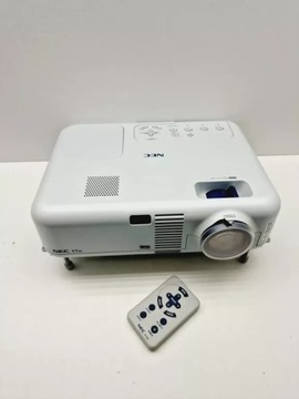 PROJEKTOR LCD NEC VT46RU SZARY + PILOT