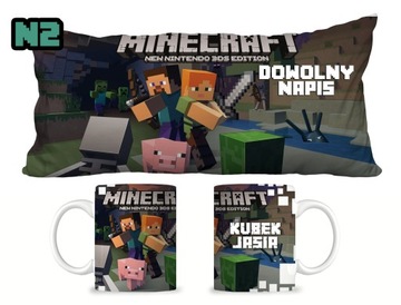 ПОДУШКА SUPER MARIO BROS + ИМЯ 30 x 60 N2