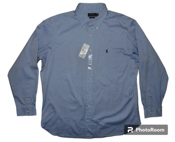 РУБАШКА МУЖСКАЯ КЛАССИЧЕСКОГО КРОЯ RALPH LAUREN, XXL