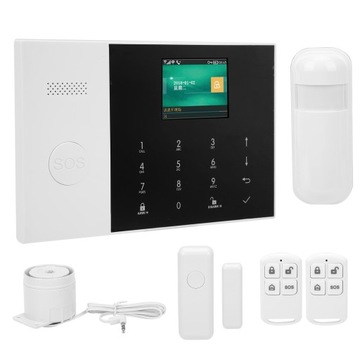 WIFI + GSM + GPRS 2.4in System alarmowy TFT