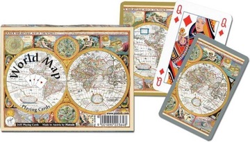 KARTY STANDARD MAPA ŚWIATA PIATNIK, PIATNIK