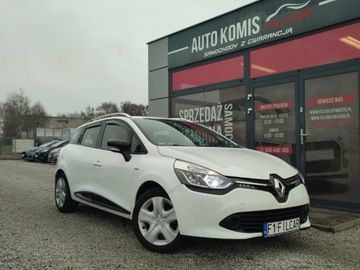 Renault Clio IV Grandtour  1.2 16V 74KM 2015 Renault Clio GWARANCJA Bezwypadkowy Udok. przebieg Mozliwa zamiana RATY Li