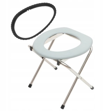 Складной туалетный стул для ванной комнаты