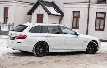 BMW Seria 5 F10-F11 Limuzyna 520d 184KM 2014 BMW Seria 5 520d X-drive LCI Led Xenon Navi Camera Panorama Skora Full, zdjęcie 13