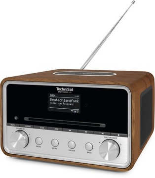 Интернет-радио Wi-Fi DAB FM CD-плеер USB Bluetooth Spotify Technisat