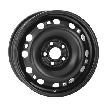 4× DISK OCELOVÝ SKODA OE FABIA II III 6.0" X 15" 5X100 ET 38