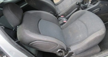PEUGEOT 206 + PLUS FOTEL PRAWY PRZEDNI PRZÓD SIEDZENIE PASAŻERA 3D