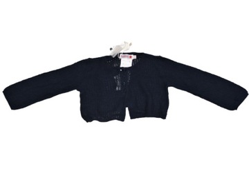 BOBOLI SWETER SWETEREK BOLERKO AŻUR NOWE 12-18M 86