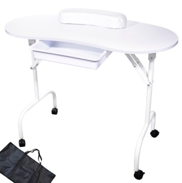 SKŁADANY STOLIK KOSMETYCZNY DO MANICURE MOBILNY