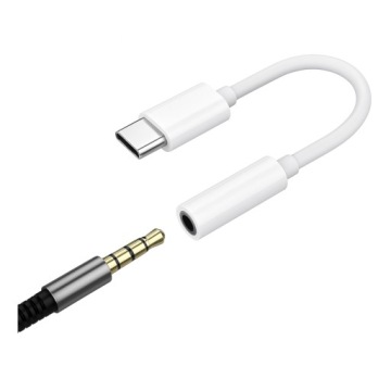 Адаптер для наушников USB C MINI JACK AUX для Samsung и iPhone 15