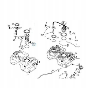 FOR CHEVROLET CAPTIVA OPEL ANTARA 07-10 96629373 9