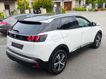 Peugeot 3008 II Crossover 1.2 PureTech 130KM 2018 Peugeot 3008 ___White Pearl___ALLURE___130KM LED Skora Kamera Virtual Cock, zdjęcie 5