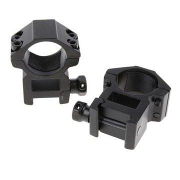 Pierścienie montażowe lunety 2x25,4mm 1