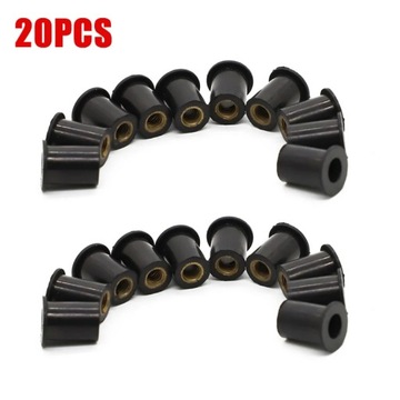 M5 0.8 Rubber Well Nut Wellnut For Windshield Fairing Cowl Bolt Scre~17623