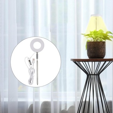 СВЕТОДИОДНАЯ ЛАМПА ДЛЯ ВЫРАЩИВАНИЯ РАСТЕНИЙ, БЕЛАЯ USB 72LED