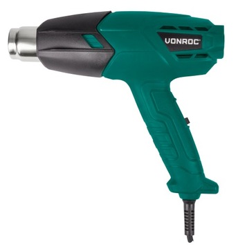 Pistolet na gorące powietrze 2000W - 8 dysz | VONROC