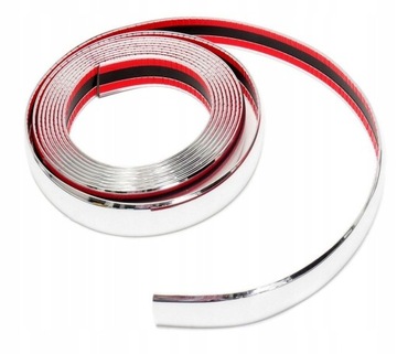 LISTWA OZDOBNA TAŚMA CHROM CHROMOWANA 30 mm 3 cm 5m