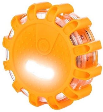 LAMPA OSTRZEGAWCZA LED BŁYSKOWA FLARA KOGUT MAGNES