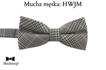 Szelki do spodni i muszka męska retro oldschool vintage