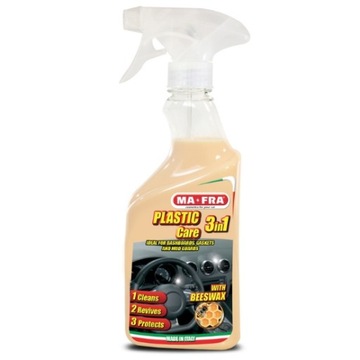 Środek do czyszczenia plastików 3w1 TRATTAMENTO PLASTICHE 500 ml Mafra