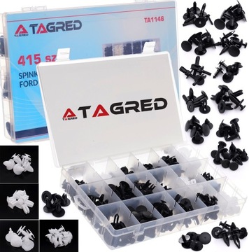 SPINKI KLIPSY SAMOCHODOWE MOCUJĄCE FORD 415 SZT