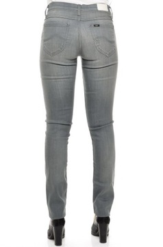 LEE spodnie damskie grey JEANS skinny JADE W26 L33