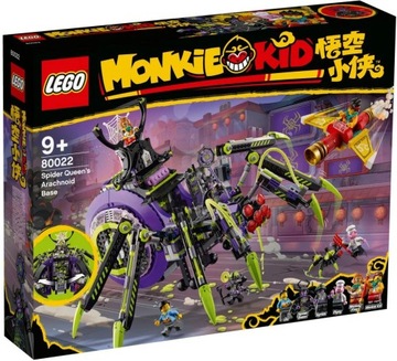 LEGO 80022 MONKIE KID BAZA ARACHNOIDÓW SPIDER QUEE