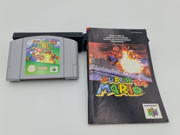NINTENDO 64 SUPER MARIO 64 + ОРИГИНАЛ КНИГИ