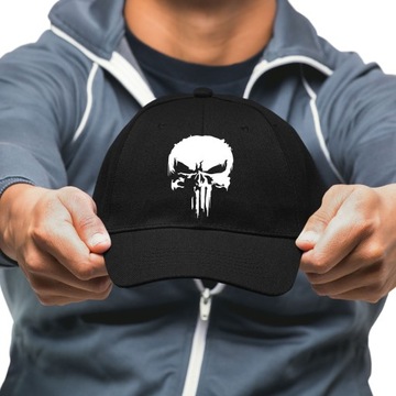 CZAPKA Z DASZKIEM PUNISHER BEJSBOLÓWKA MARVEL