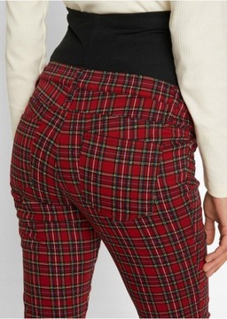 БРЮКИ ДЛЯ МАТЕРИАЛЬНЫХ В КЛЕТКУ Bonprix _SM 50