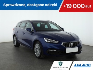 Seat Leon III ST Facelifting 1.5 EcoTSI 130KM 2020 Seat Leon 1.5 TSI, Salon Polska, VAT 23%, Skóra