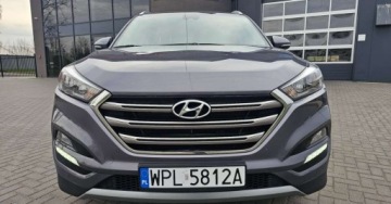 Hyundai Tucson III SUV 1.6 GDI 132KM 2017 Hyundai Tucson 102.000 km benzyna 2017r. Skora. 1.6 Benzyna 132KM