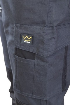 Прочные, вентилируемые рабочие брюки с ремнем SK PRO.