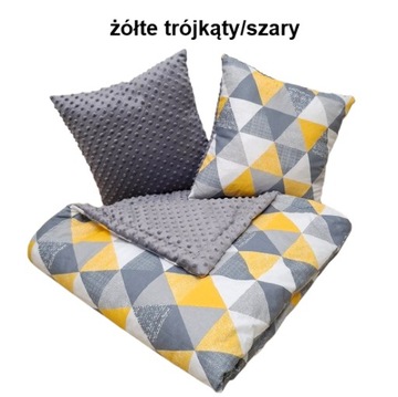 Narzuta 110x210 Kocyk Minky Poduszki Wzory