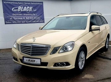 Mercedes Klasa E W212 Kombi 200 CDI BlueEFFICIENCY 136KM 2010 Mercedes E 200 Pisemna Gwarancja 12 miesięcy