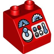 LS NOWE LEGO DUPLO TEMATYCZNY 2x2 PANEL STEROWANIA