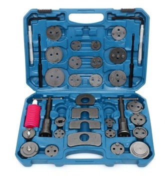 КОМПЛЕКТ ДЛЯ СНЯТИЯ ТОРМОЗНОГО ПОРШНЯ, 35 ПРЕДМЕТОВ