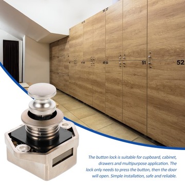 Кнопка блокировки каравана Ручка двери шкафа для автофургонов