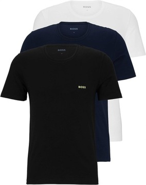 Koszulka męska T shirt HUGO BOSS 3pack 3pak 3 szt