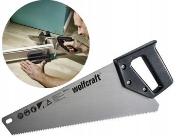 Piła płatnica ręczna do cięcia drewna listew przypodłogowych 350 Wolfcraft