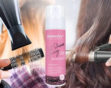 Shine Oil Spray do Nabłyszczania i Wygładzania Włosów Lśniące Gładkie