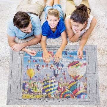 КОВрик-ПАЗЗ НА 2000 ШТУК БОЛЬШОЙ СКАТЫВАЕМЫЙ ПОДАРОК ​​ДЛЯ РЕБЕНКА