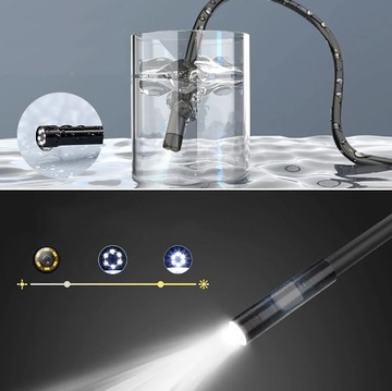 5M 6LED FULL HD INSKAM ЭНДОСКОПНАЯ ИНСПЕКЦИОННАЯ камера