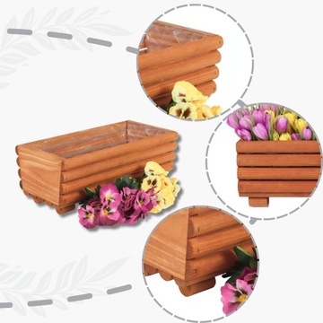 ЯЩИК ДЛЯ ЦВЕТОЧНОГО горшка, ДЕРЕВЯННАЯ КРЫШКА ДЛЯ ЦВЕТОЧНОГО САДА, БАЛКОНА ДЛЯ ДОМА