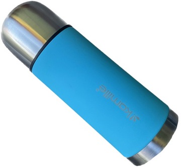 ДЕТСКИЙ ТЕРМОС КРУЖКА ДЛЯ ШКОЛЫ 350 синий STEEL LIGHT TOURIST