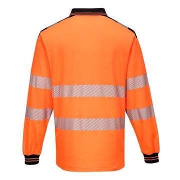 PORTWEST KOSZULKA POLO OSTRZEGAWCZA ORANGE T184