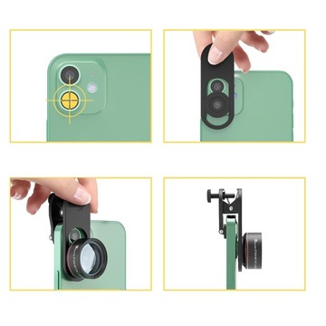 ОБЪЕКТИВ ДЛЯ ТЕЛЕФОНА МАКРО ШИРОКОУГОЛЬНЫЙ ШИРОКОУГОЛЬНЫЙ ОБЪЕКТИВ «РЫБИЙ ГЛАЗ»