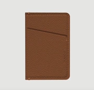 Etui magnetyczne Nudient na karty brązowe